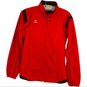 ERIMA Children Classic Red& Black Team Training Jacket Kids Size 6M